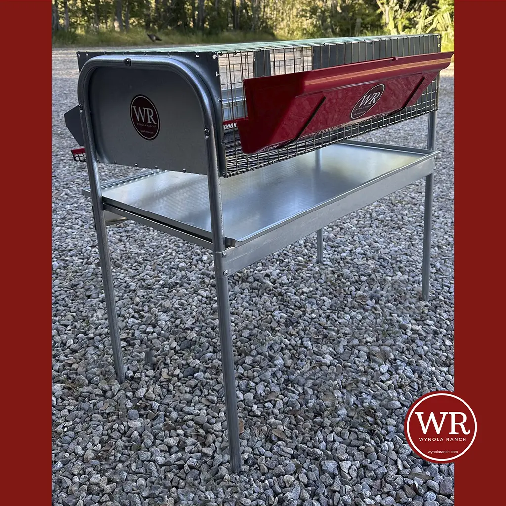 Quail Feeder Trough 22" Inches Length - Image 6